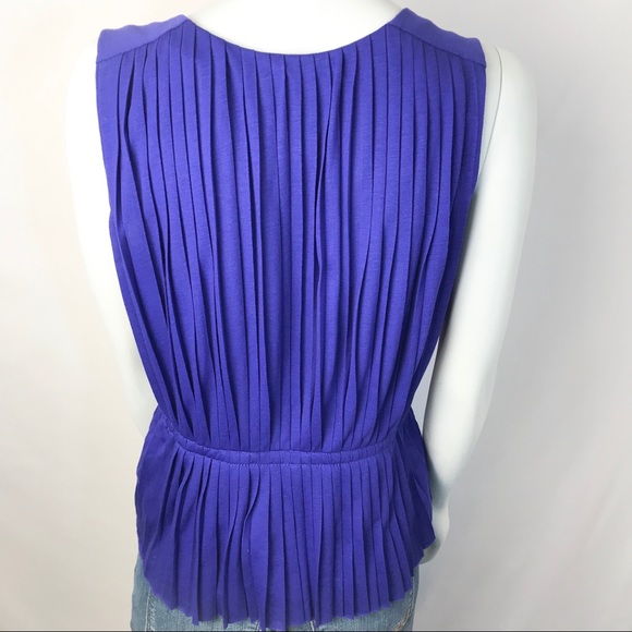 J. CREW Accordion Pleated Tank Top - Picture 6 of 7